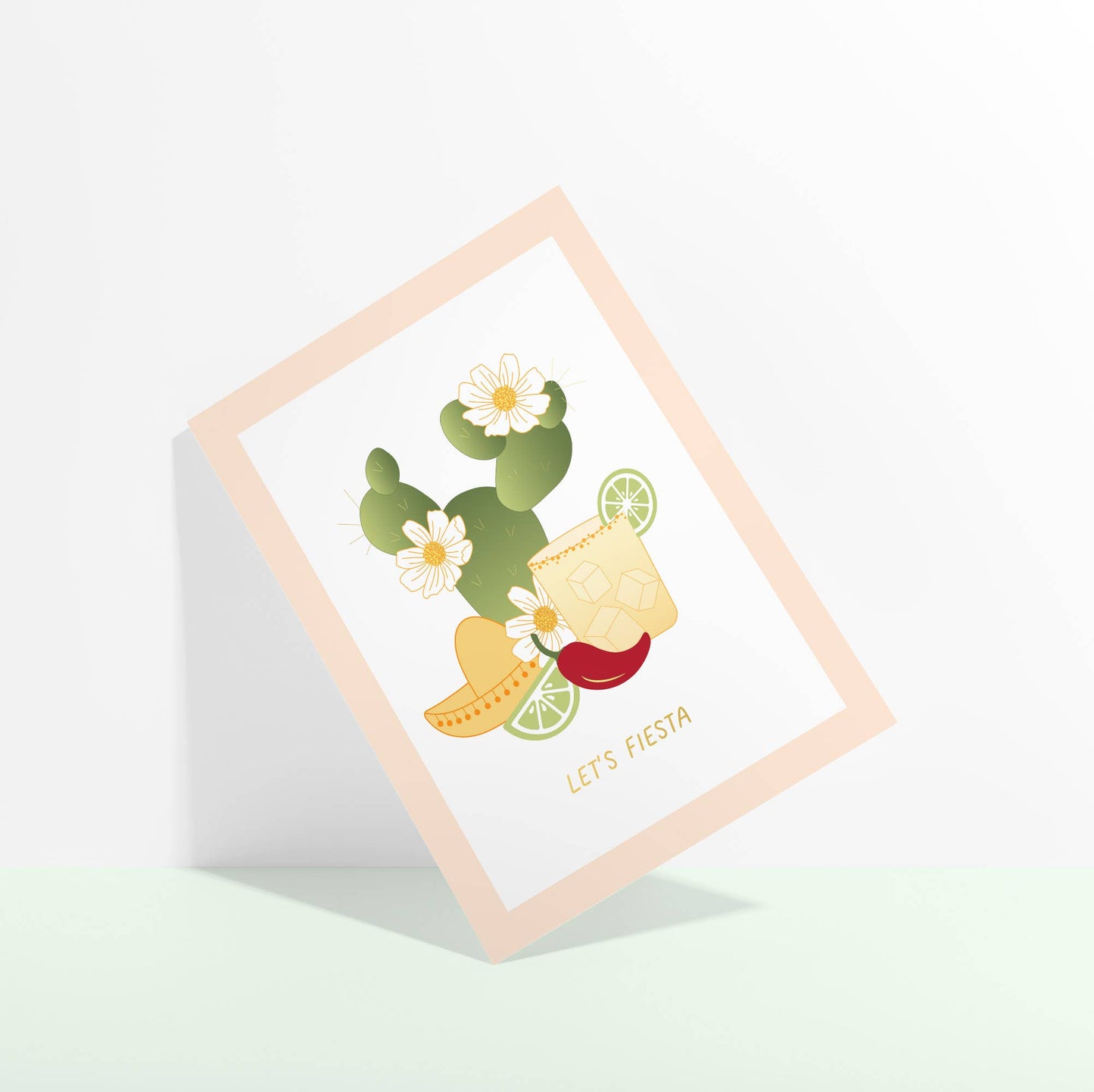 Sublime & Co. - Let's Fiesta Cinco De Mayo Card With Tequila