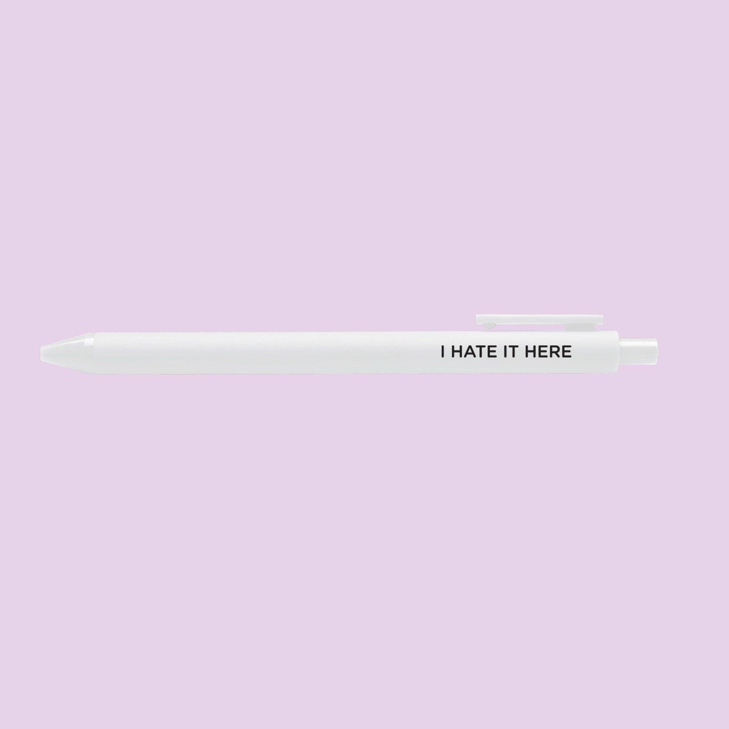 MangoIllustrated - I hate it here jotter gel pen