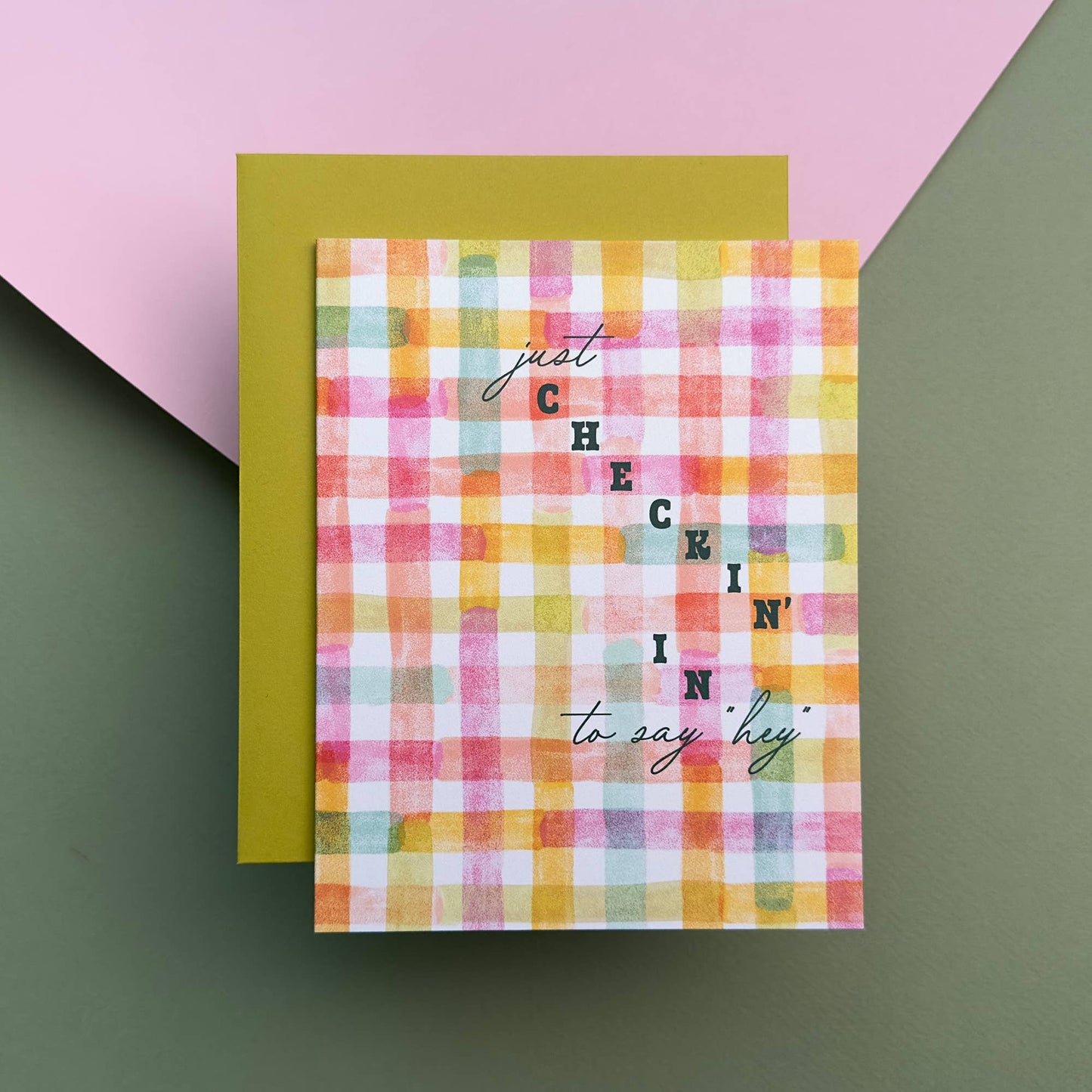 O.O.M.F Creative - Colorful Check Card