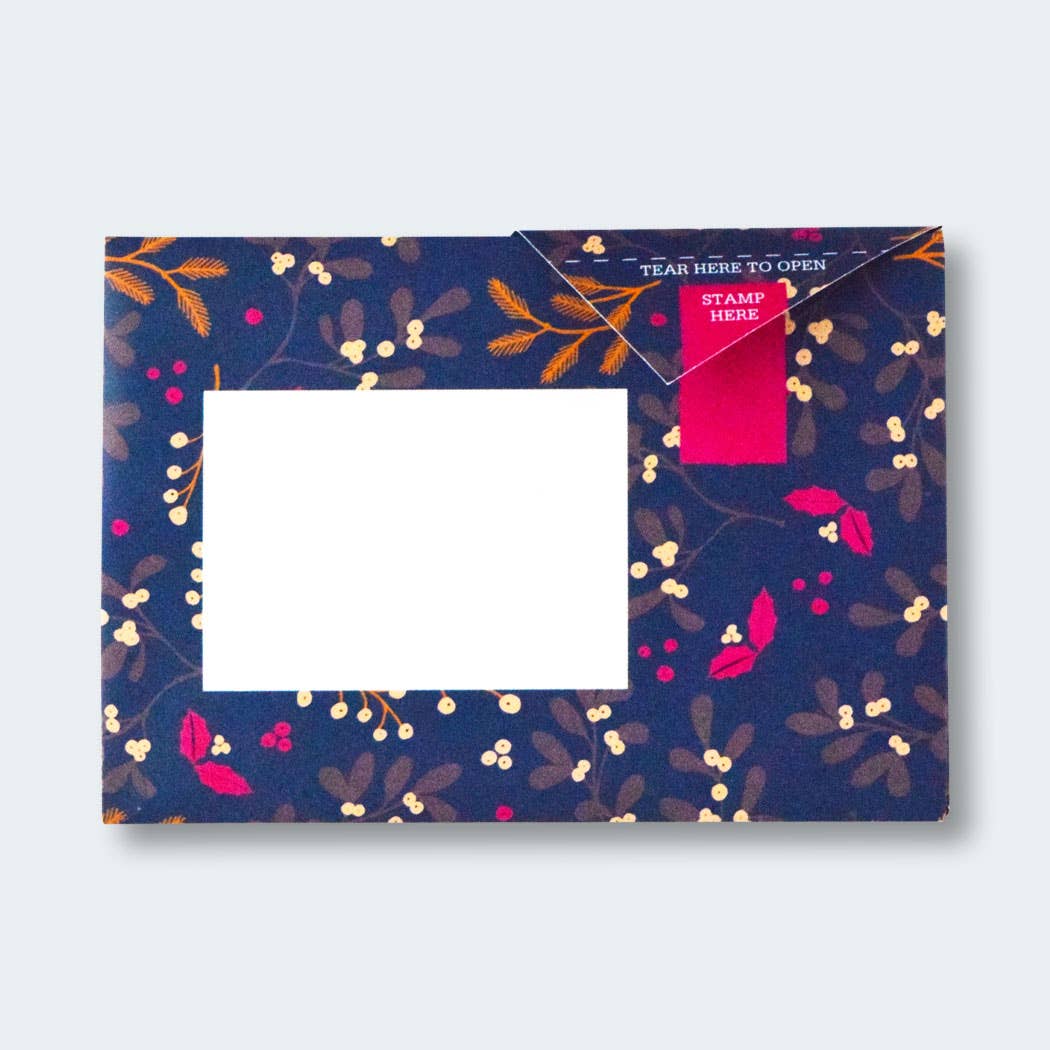 pigeonposted - Winter Berries Pigeon letter pack