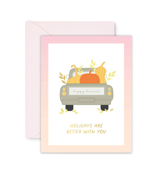Sublime & Co. - Holidays Are Better With You Pumpkin Truck For Fall