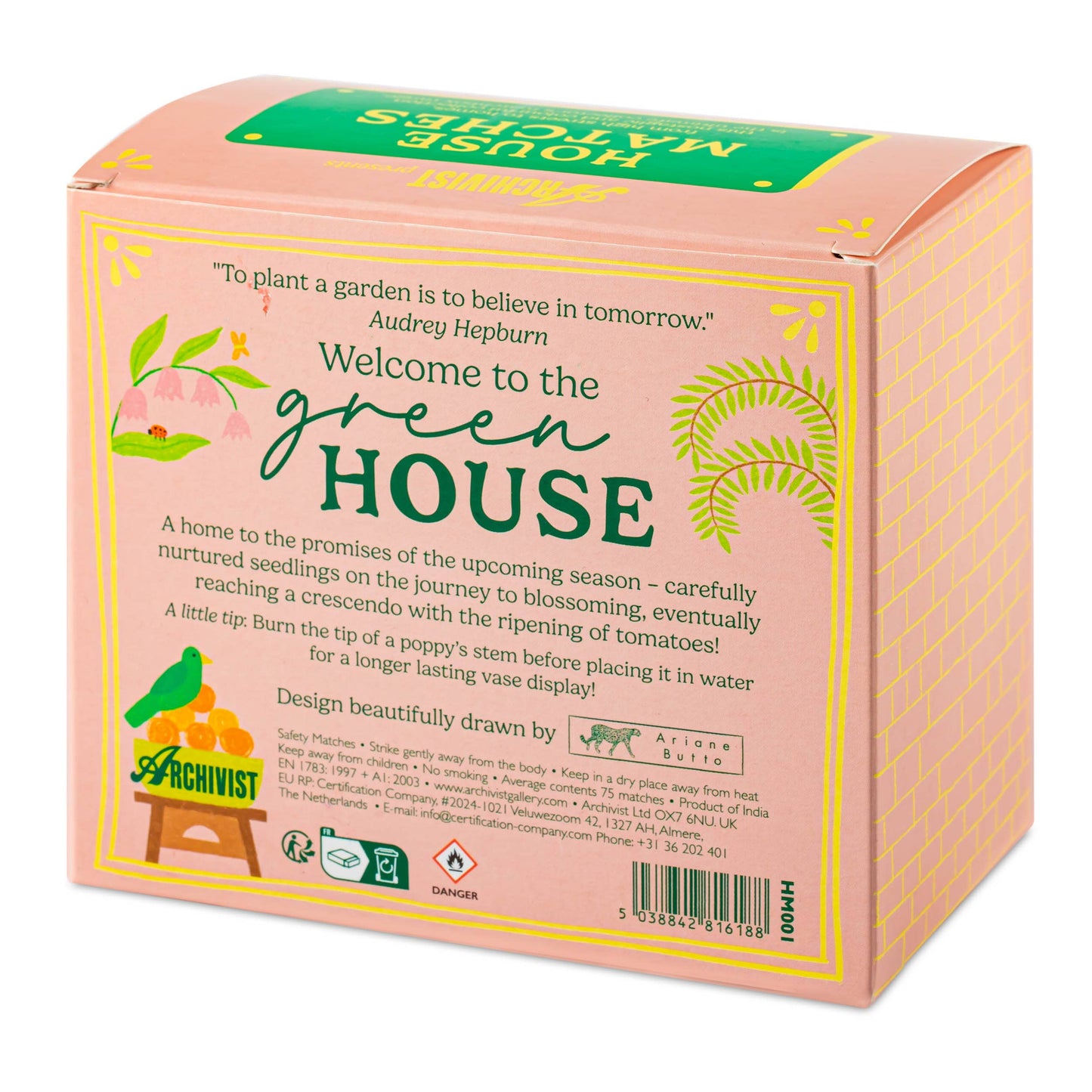 Greenhouse House - Safety Matches