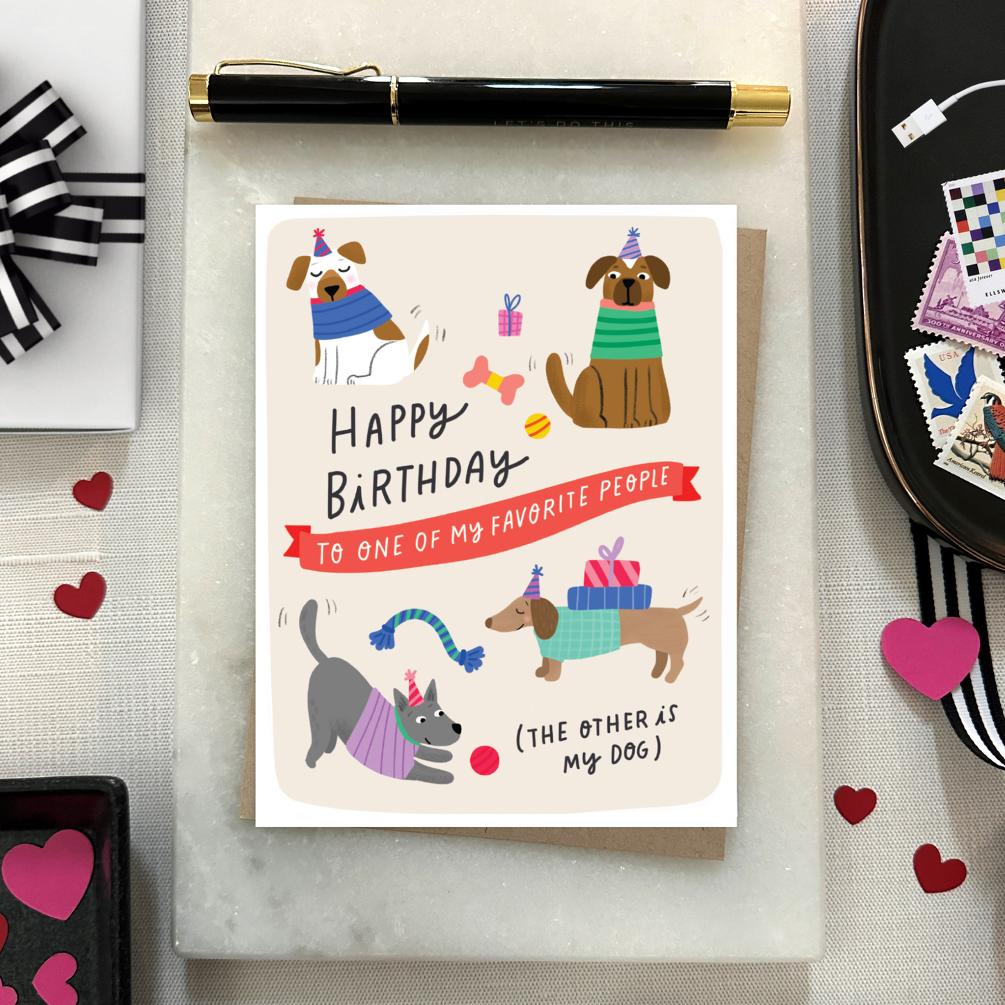 Barone and Co. - Favorite Dog Birthday Card