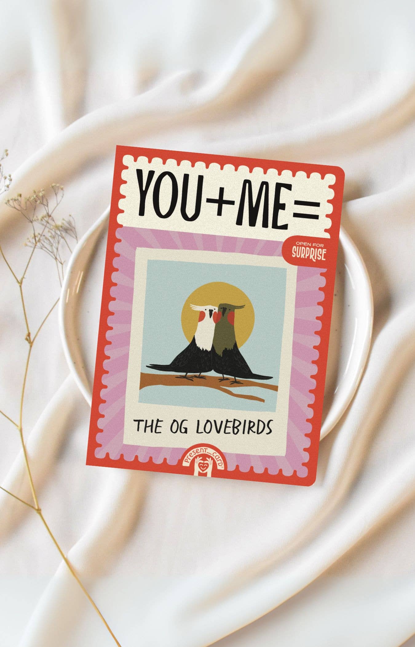 PresentCard™ | OG Lovebirds - Old School Love Card