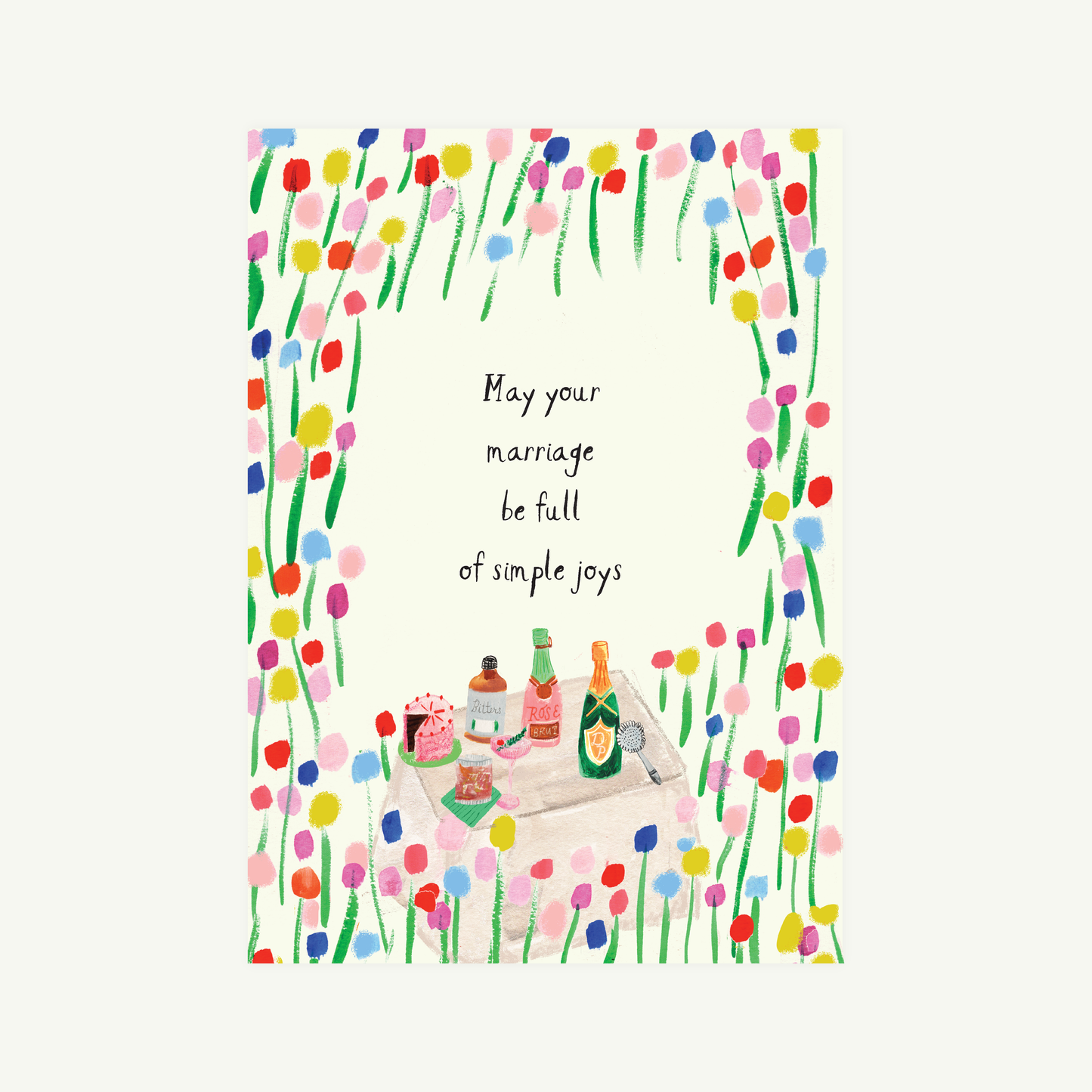 Simple Joys - Wedding Greeting Card