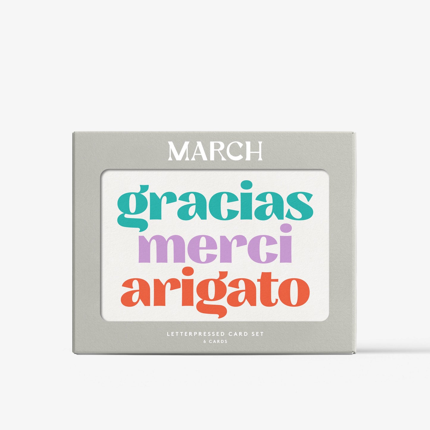March Party Goods - Gracias Card Set
