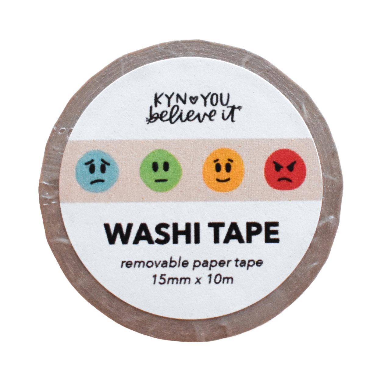 Kyn You Believe It - Feelings Washi Tape | Mental Health Washi