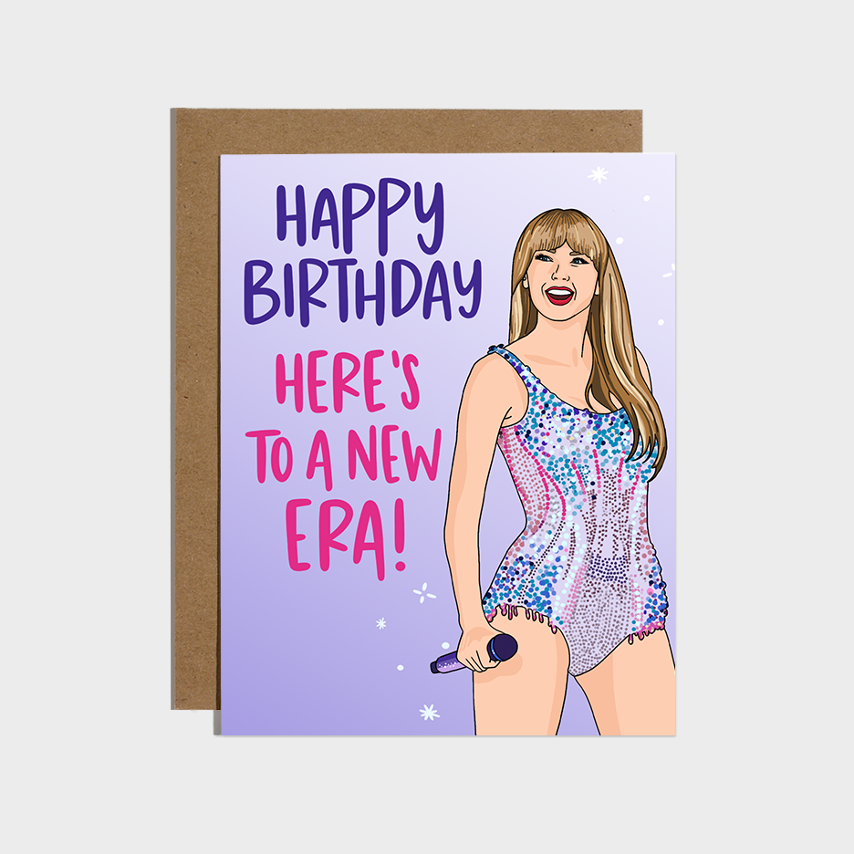 PREDORDER - Here's To A New Era Birthday Card