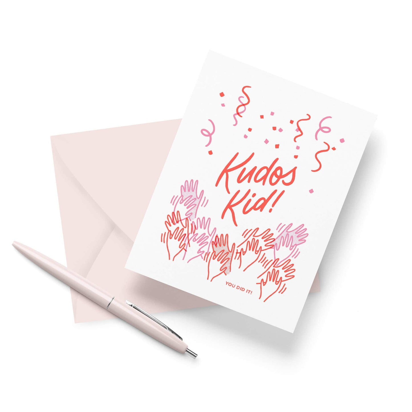 Kudos Kid - Fun Congratulations Graduation Letterpress Card
