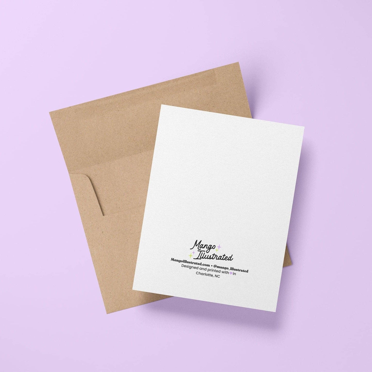 MangoIllustrated - Treat yo' shelf birthday card