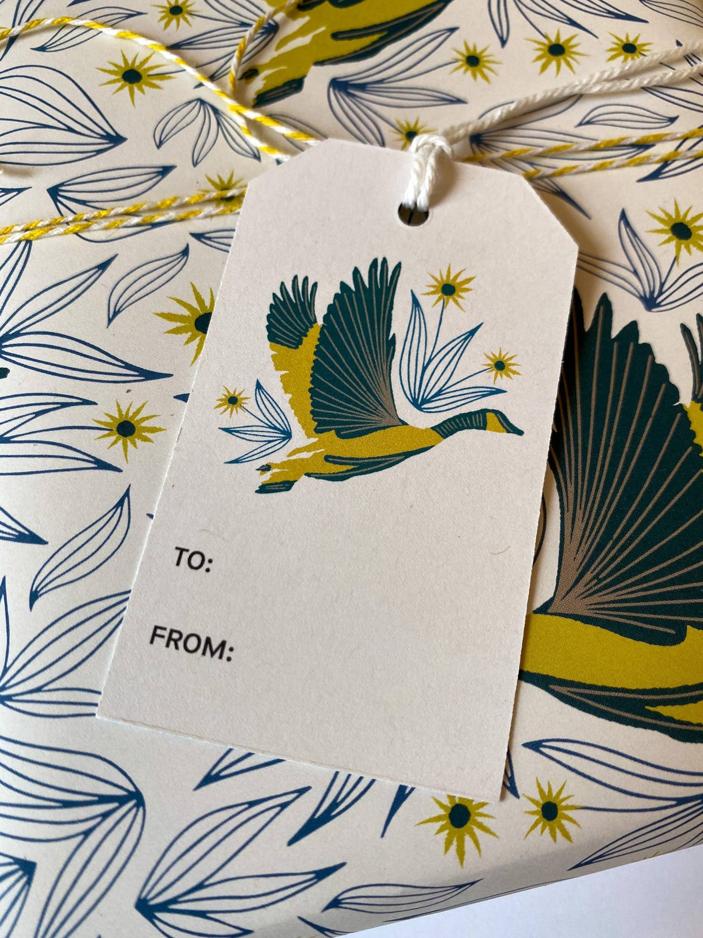 Rebecca Jane Woolbright - Wingspan Gift Tags