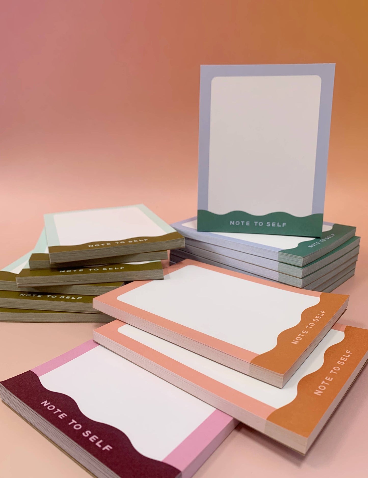 Note to Self - Green Notepad