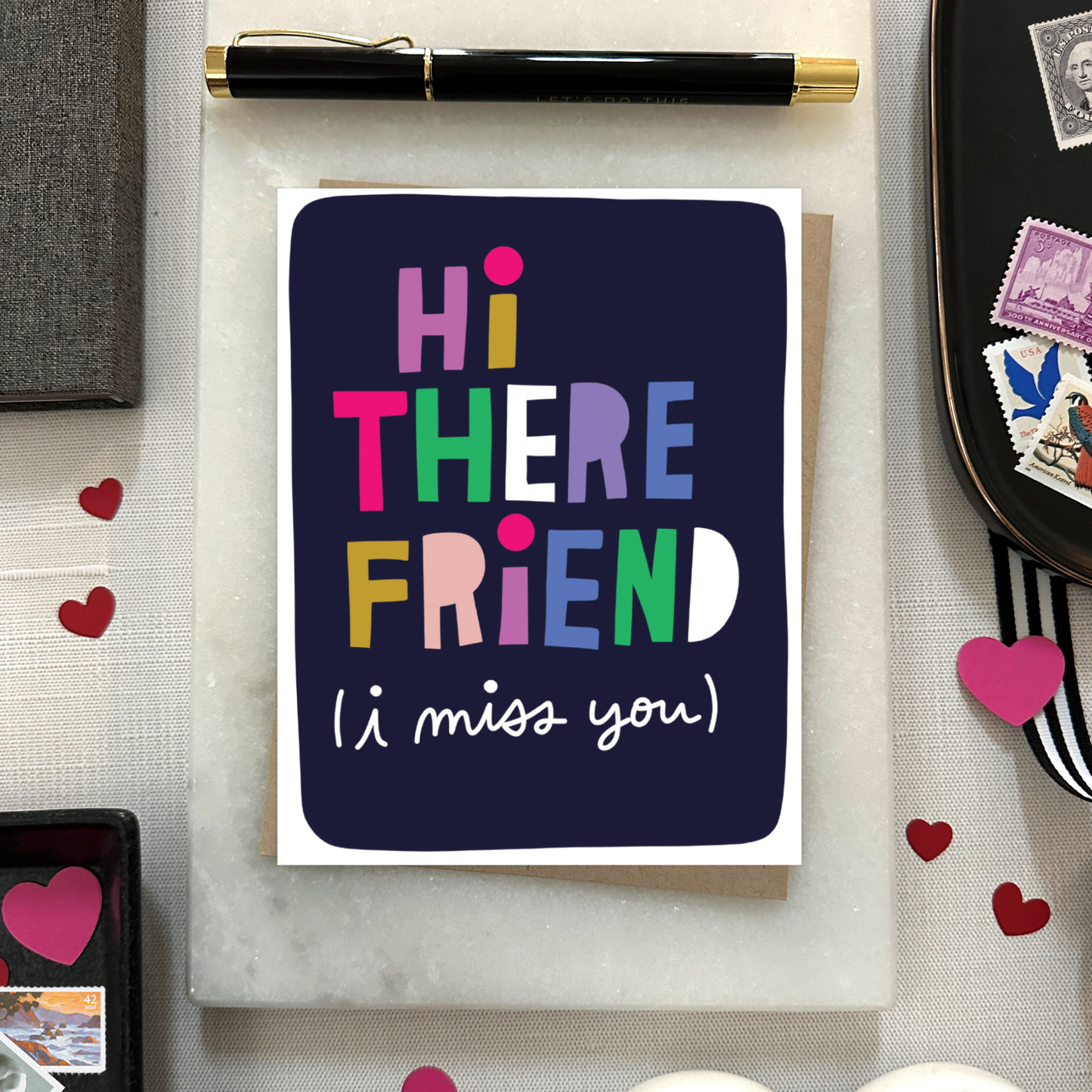 Barone and Co. - Hi There Friend Card
