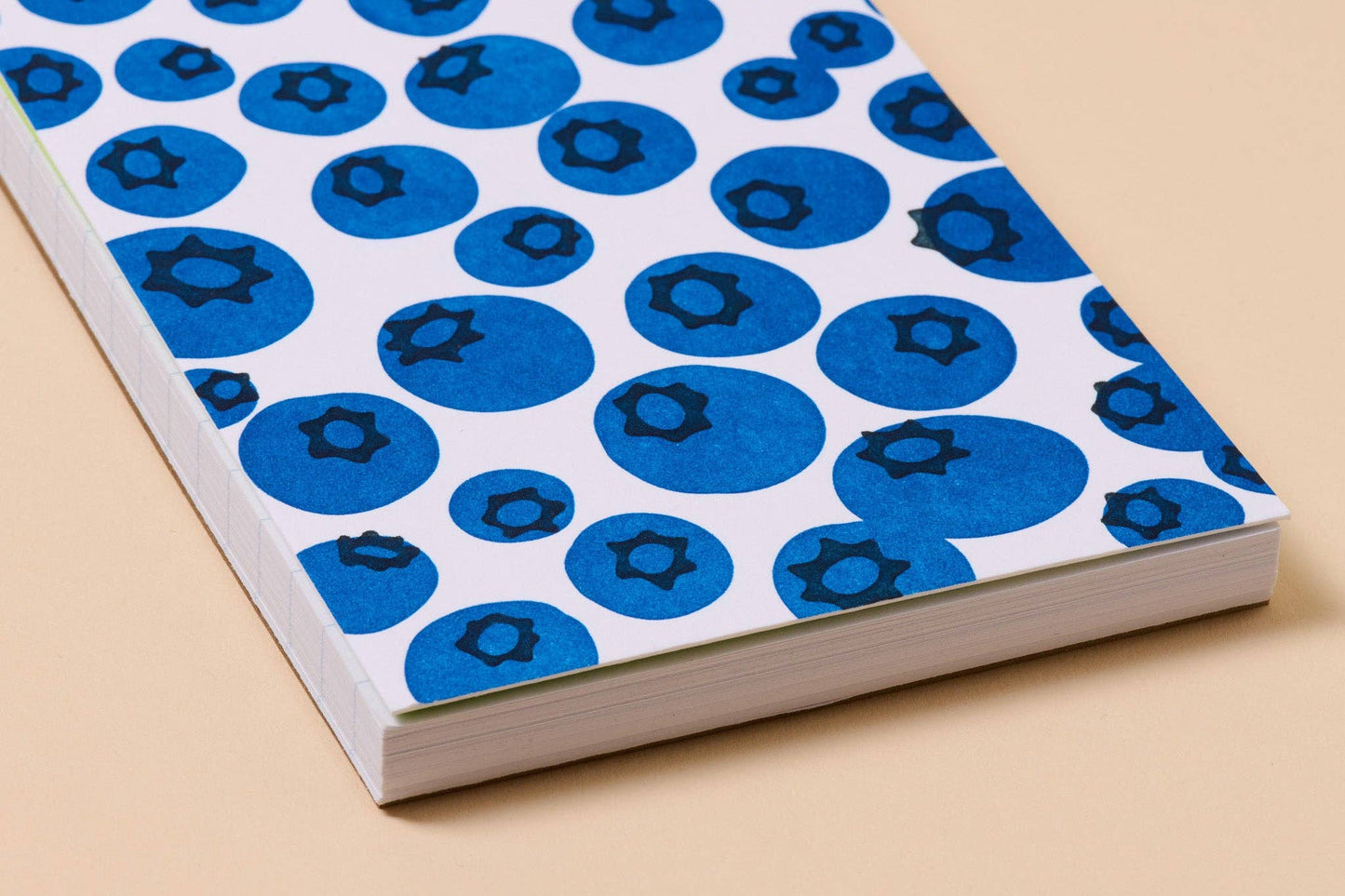 And Here We Are - Blueberries Letterpress Spiral Pocket Size Notebook