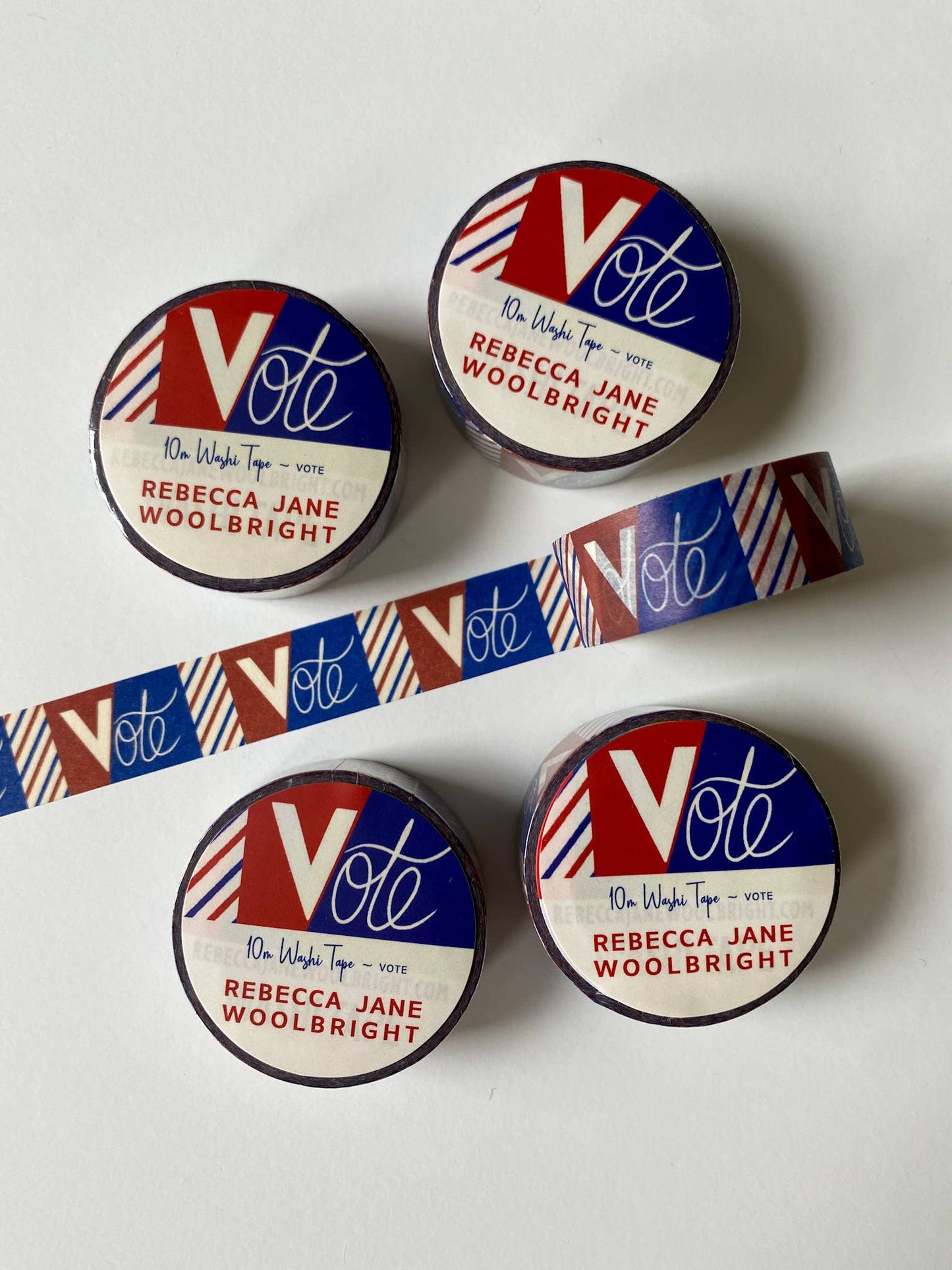 Rebecca Jane Woolbright - Vote Washi Tape