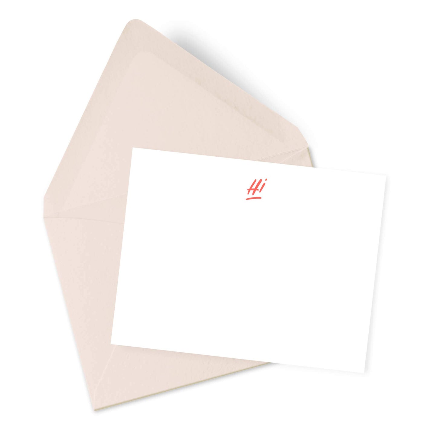 Hi - Letterpress Box Set of 10