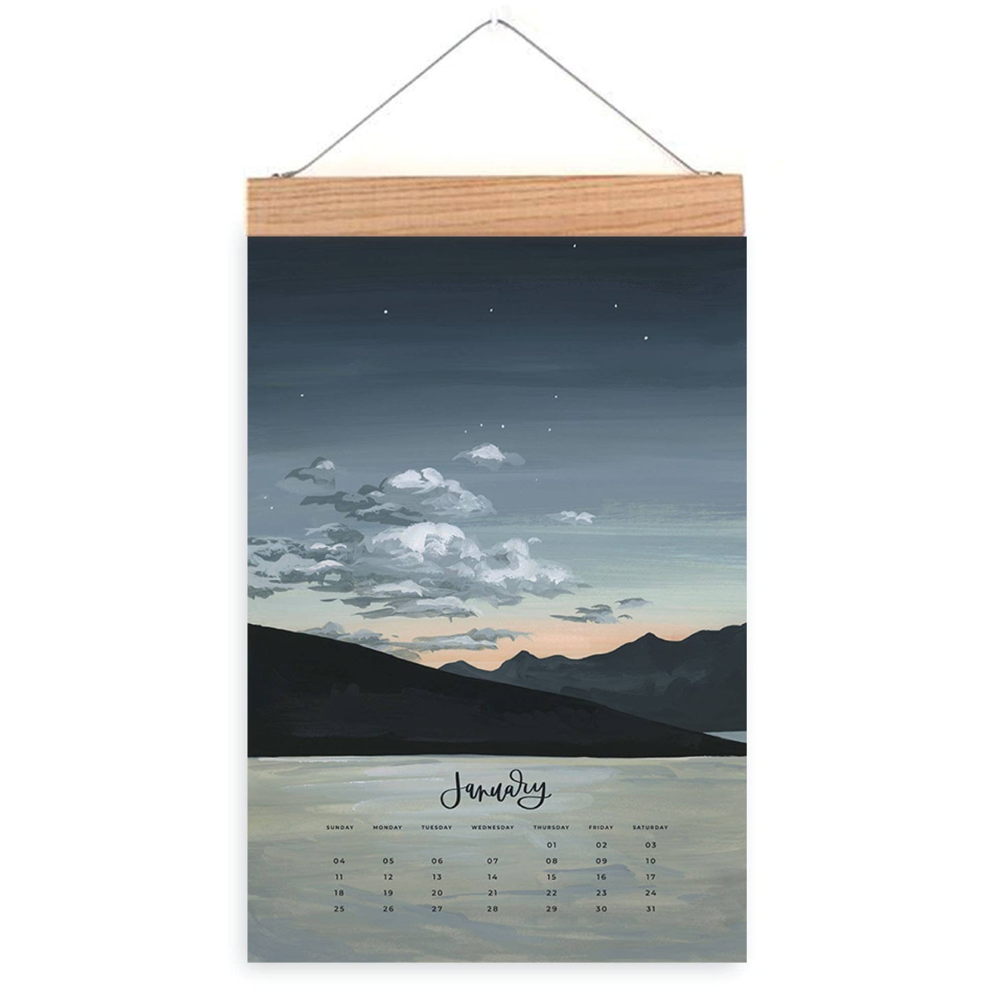 1canoe2 | One Canoe Two Paper Co. - 2026 XL Calendar - Natural World