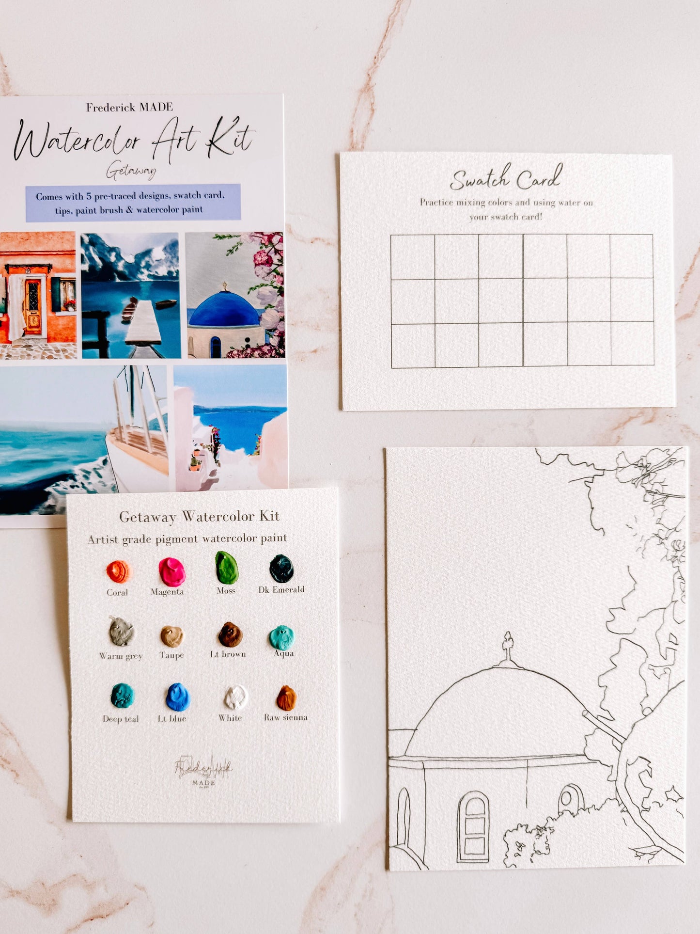 Getaway - Mini Watercolor Kit