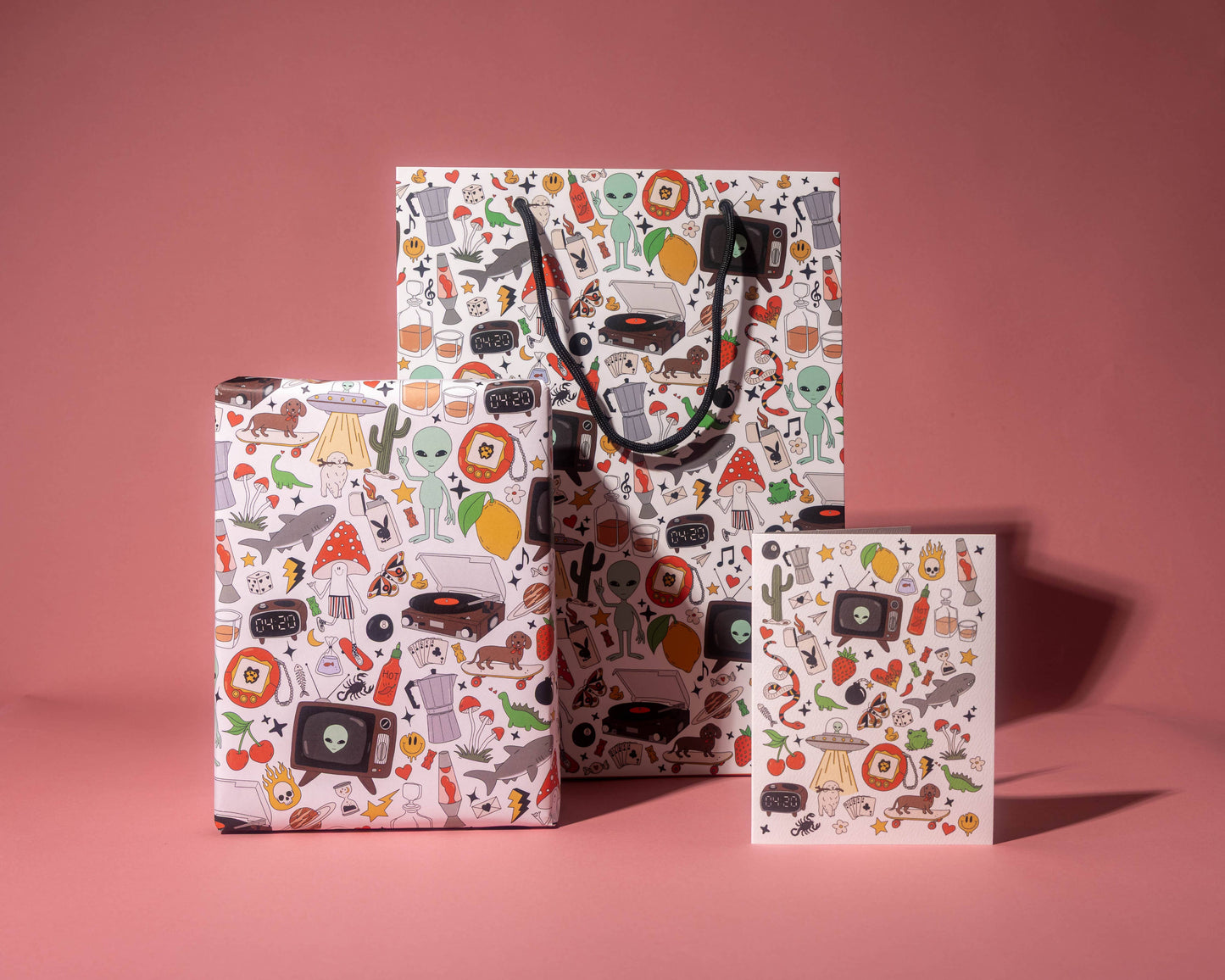 Illustrating Amy - Retro Print Gift Bag