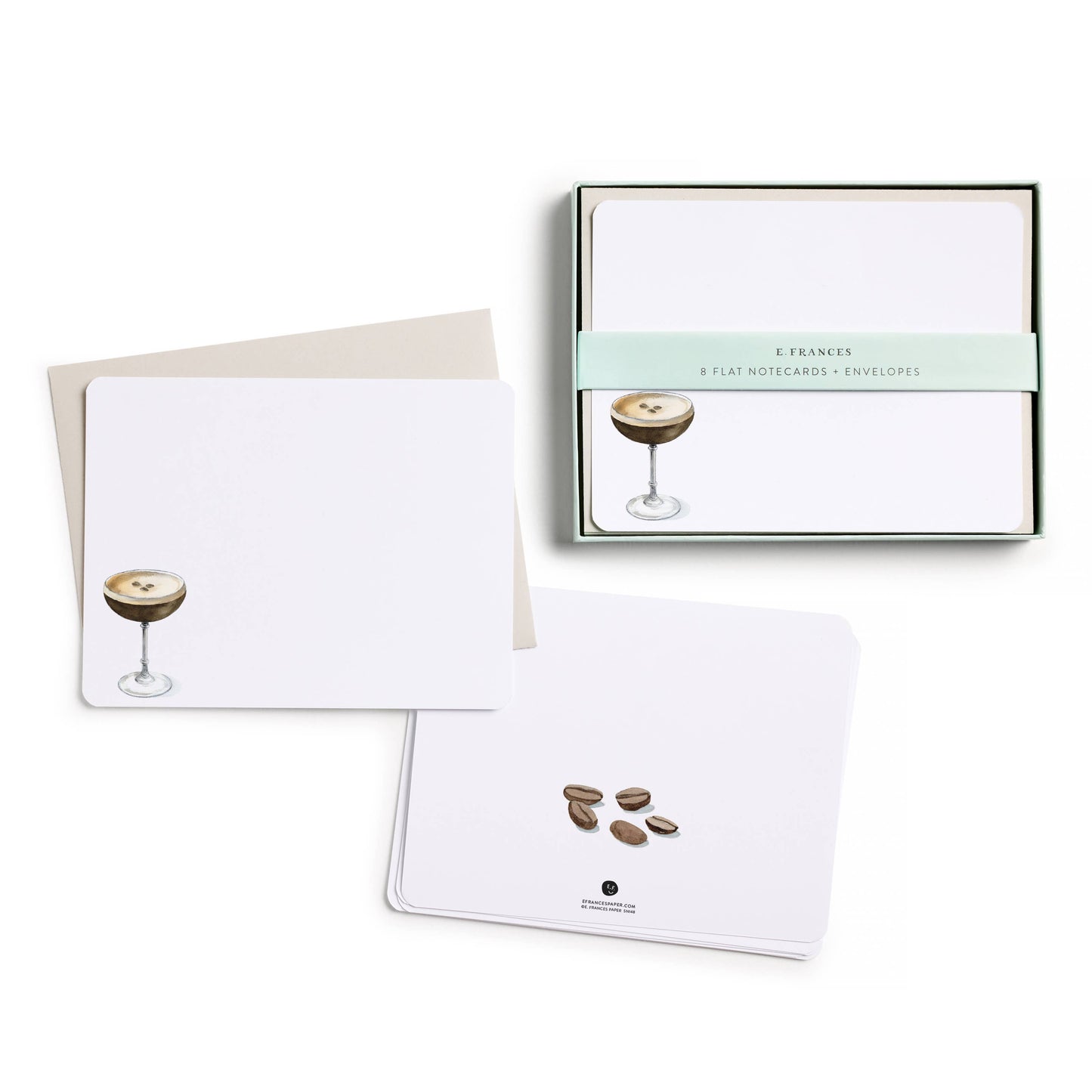 E. Frances Paper - Espresso Martini Flat Note Set