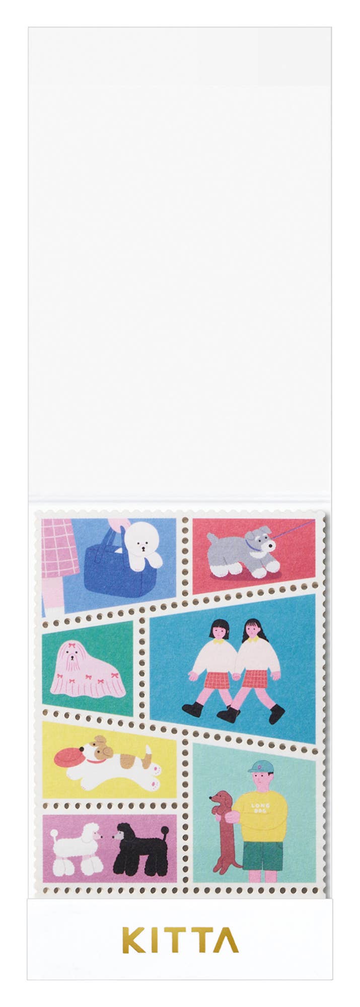 Doggy - Stamp Style - Portable Washi Tape