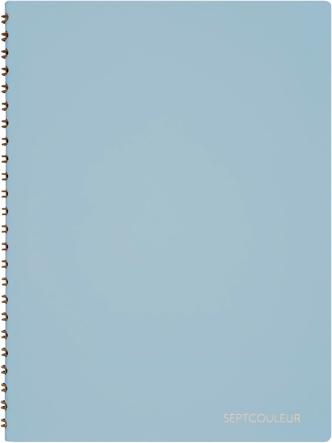 Sky Blue - A5 - Septcouleur Grid Notebook