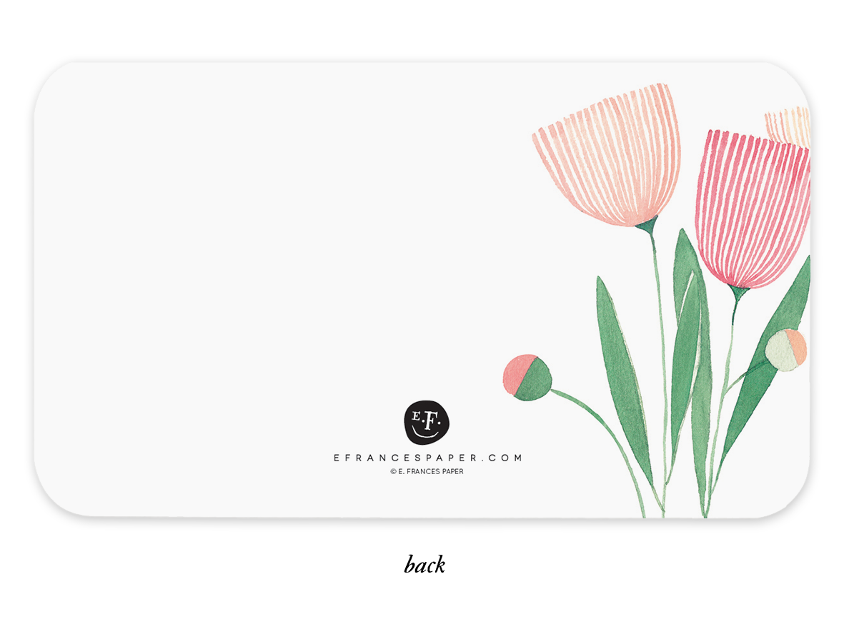 Blooms - Set of 55 Little Notes