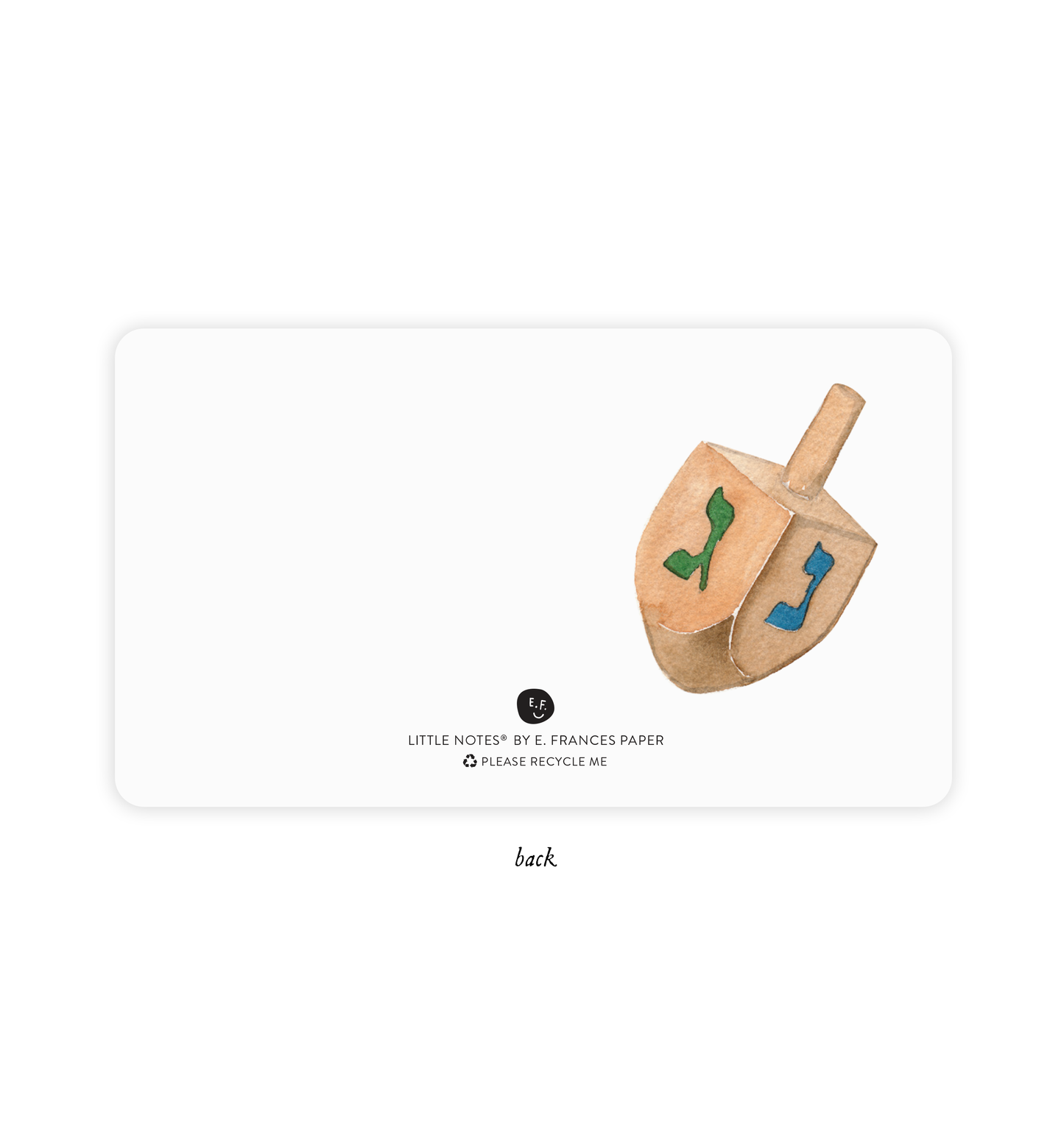E. Frances Paper - Menorah Little Notes®