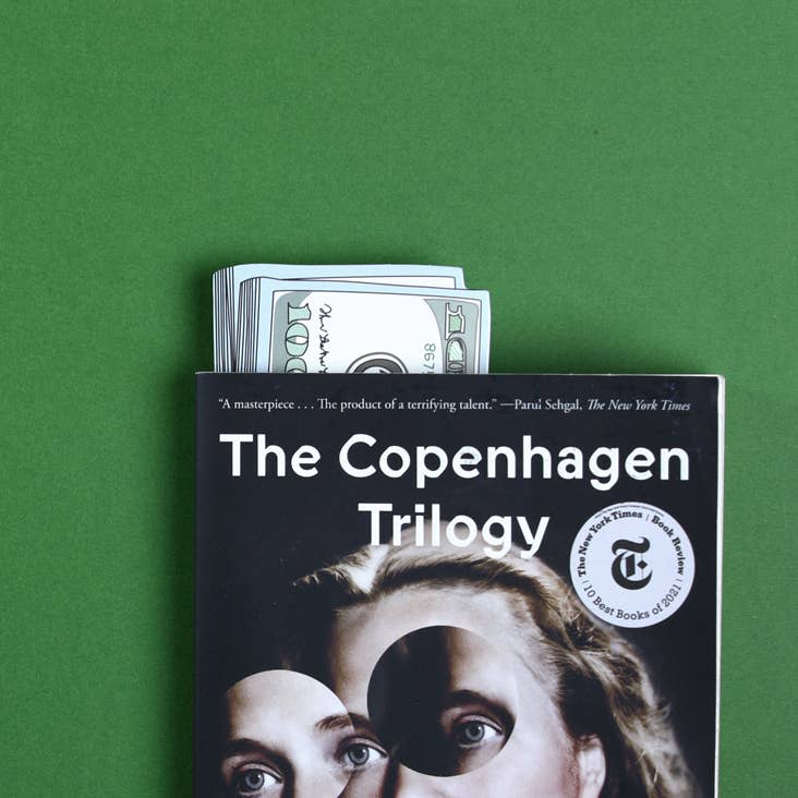 Humdrum Paper - Stack of Cash Bookmark (it's die cut!)