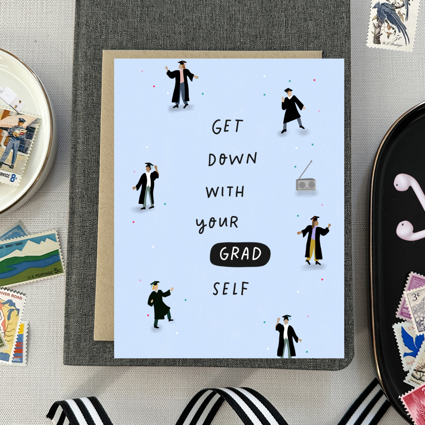 Barone and Co. - Grad Self Graduation Card