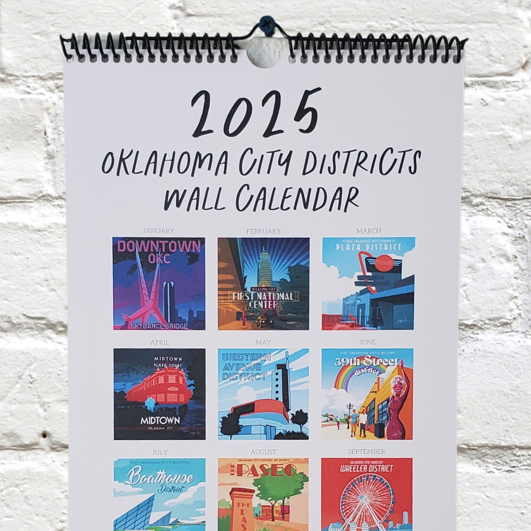 2025 OKC District Wall Calendar