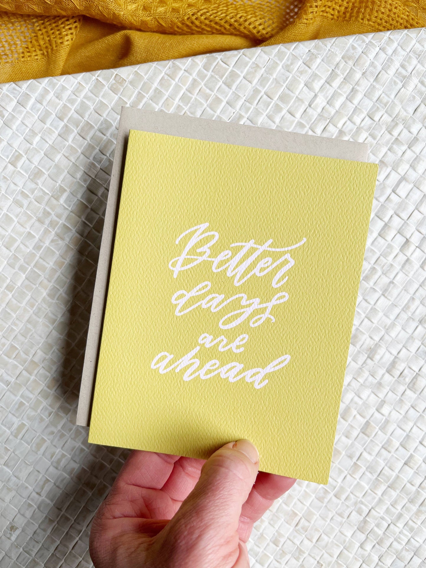 Better Days Ahead Card - Sympathy Bereavement Kindness