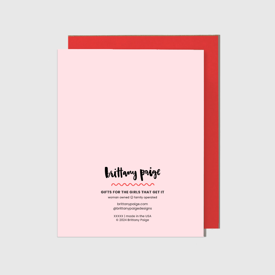 Brittany Paige - Merry Crisp-Mas Diet Soda Holiday Card