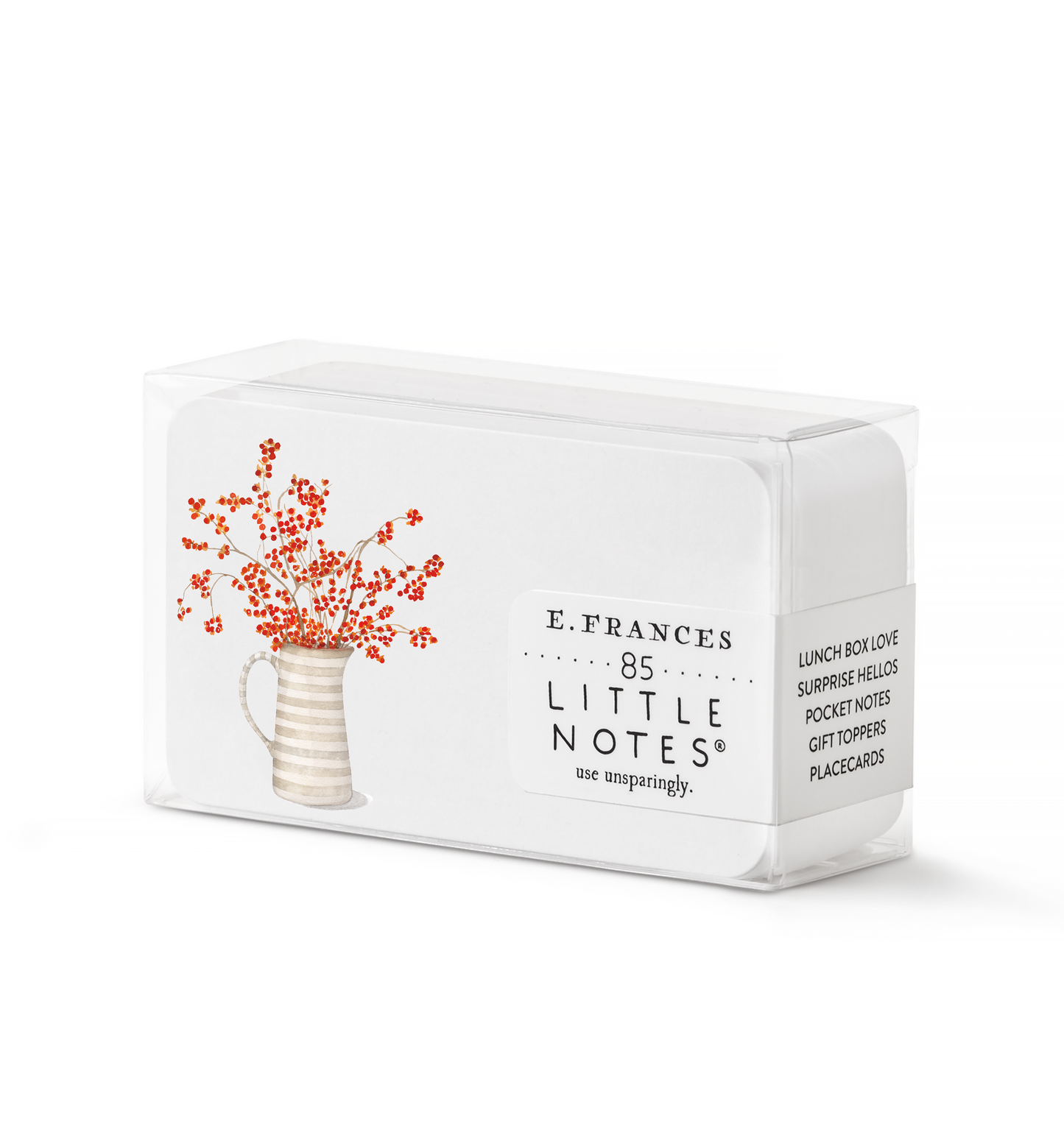E. Frances Paper - Autumn Berry Pitcher Little Notes® | Fall Mini Notecards