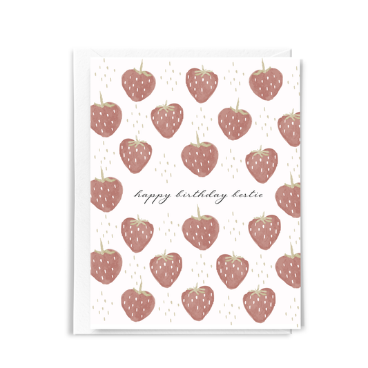 JJ Paperie & Co - Watercolor Fruit Birthday Card
