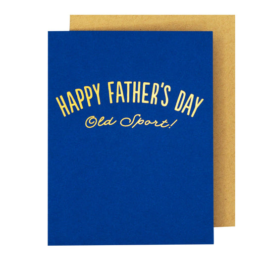 The Social Type - Old Sport Father's Day Card
