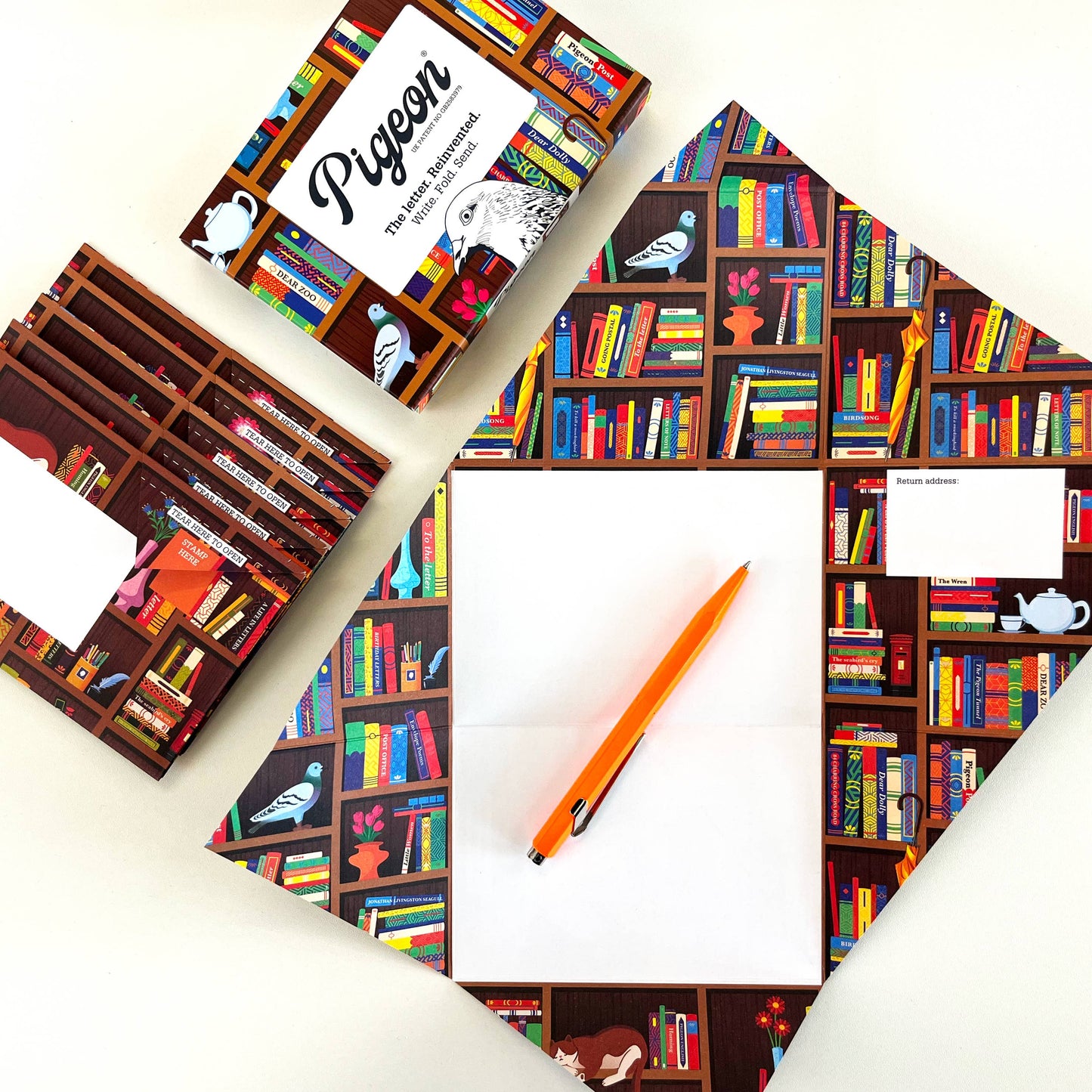 pigeonposted - Bookstore Pigeon letter pack