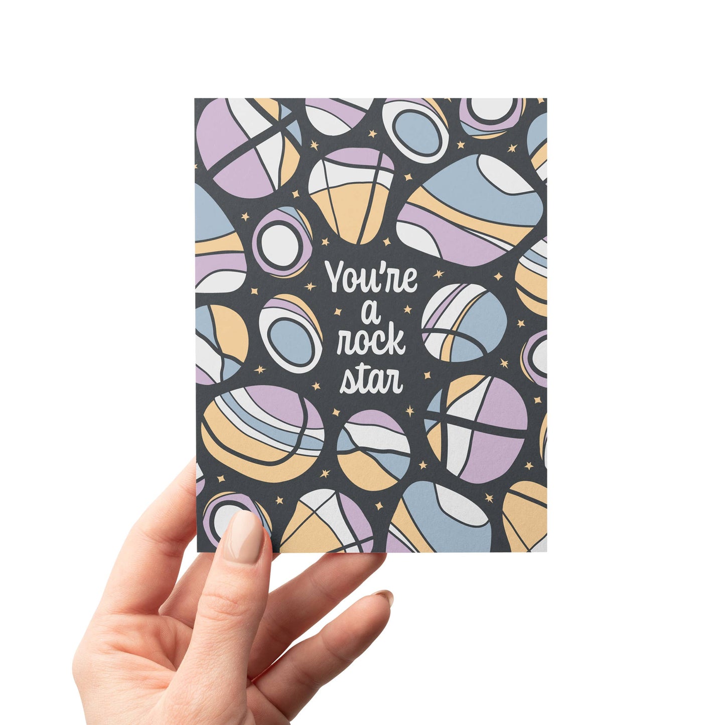 MASU - Rock Star Space Rocks Congrats & Recognition Greeting Card