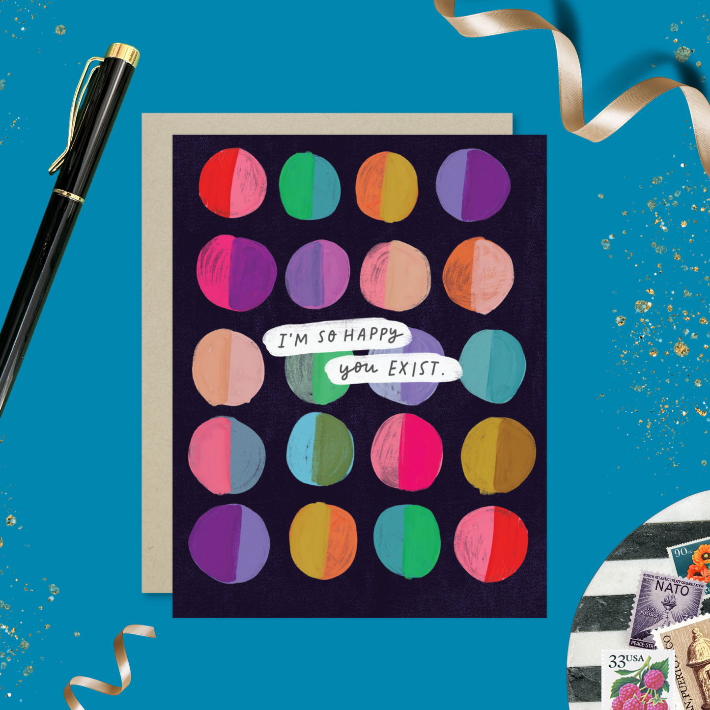 Barone and Co. - Happy You Exist Birthday Card