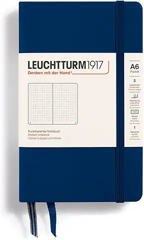leuchtturm - NAVY - A6 Pocket Size