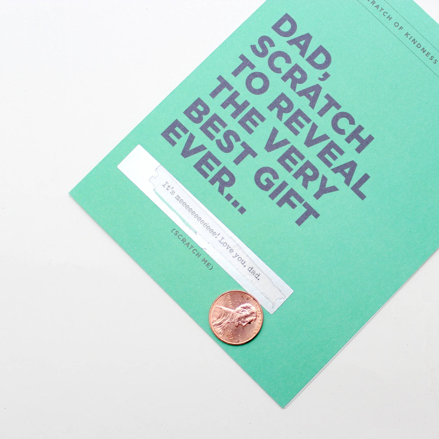 Inklings Paperie - Scratch-off Card - Best Gift Ever - Father's Day/Birthday