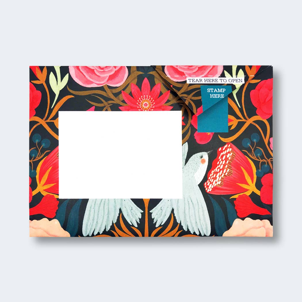 pigeonposted - Bright & Beautiful Pigeon letter pack