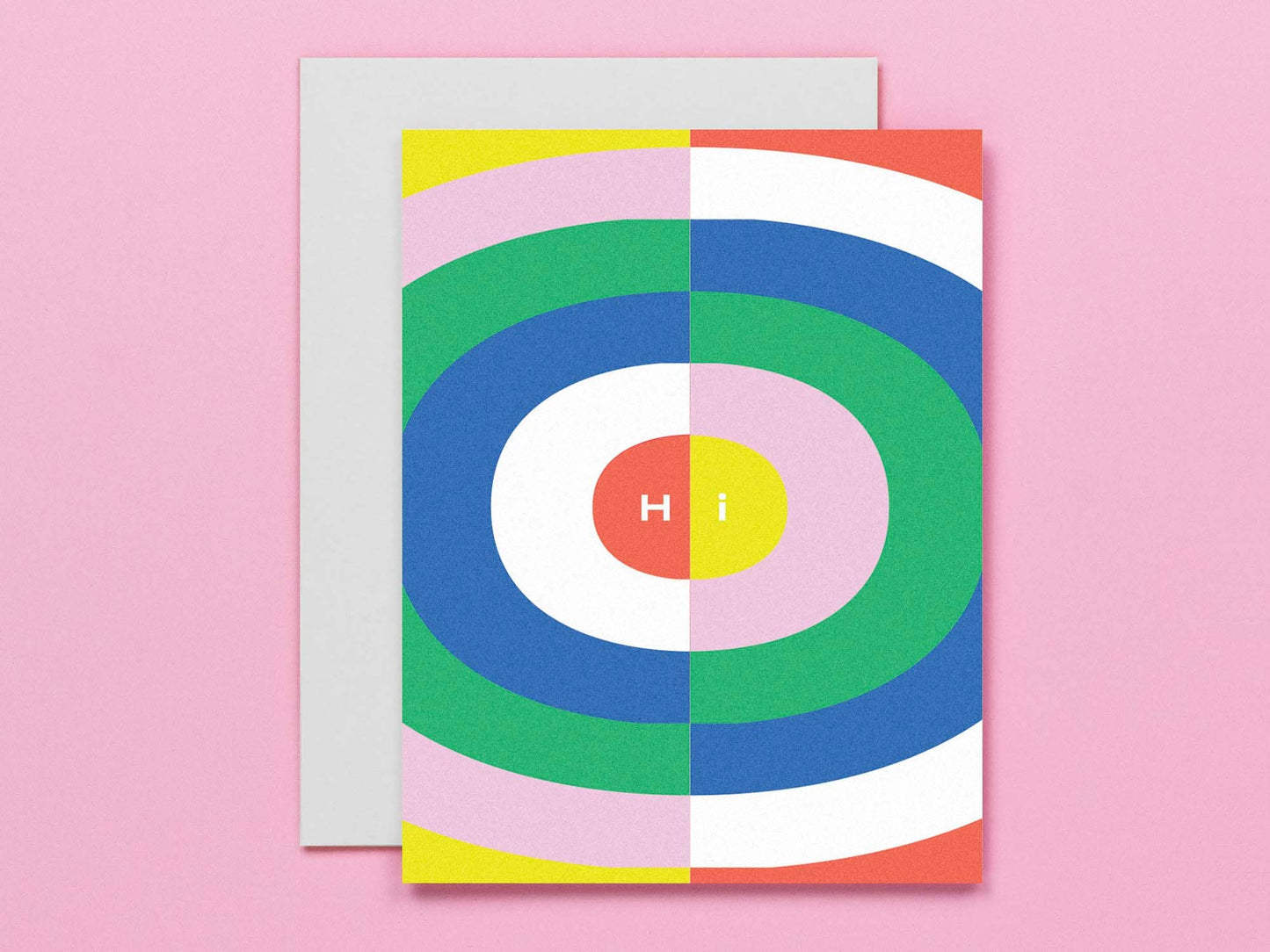 Circles in Circles Hello Cards - Boxed Set of 8