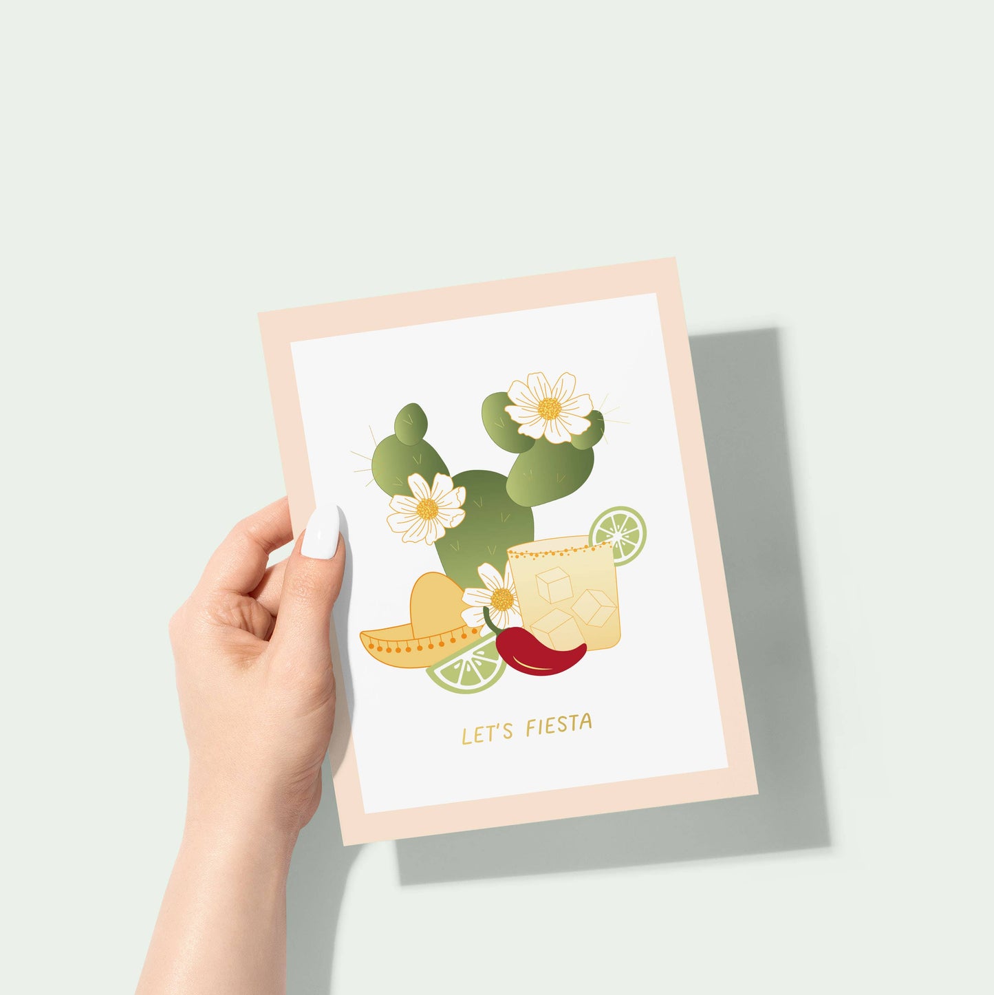 Sublime & Co. - Let's Fiesta Cinco De Mayo Card With Tequila
