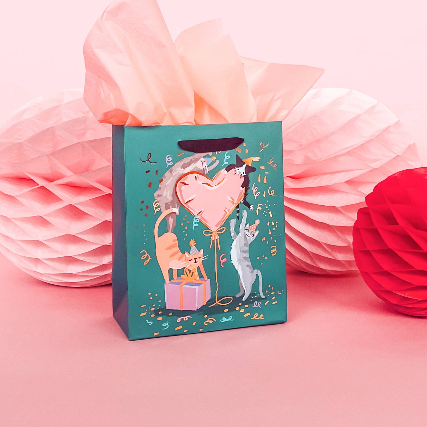 Inklings Paperie - Gift Bag - Party Kittens