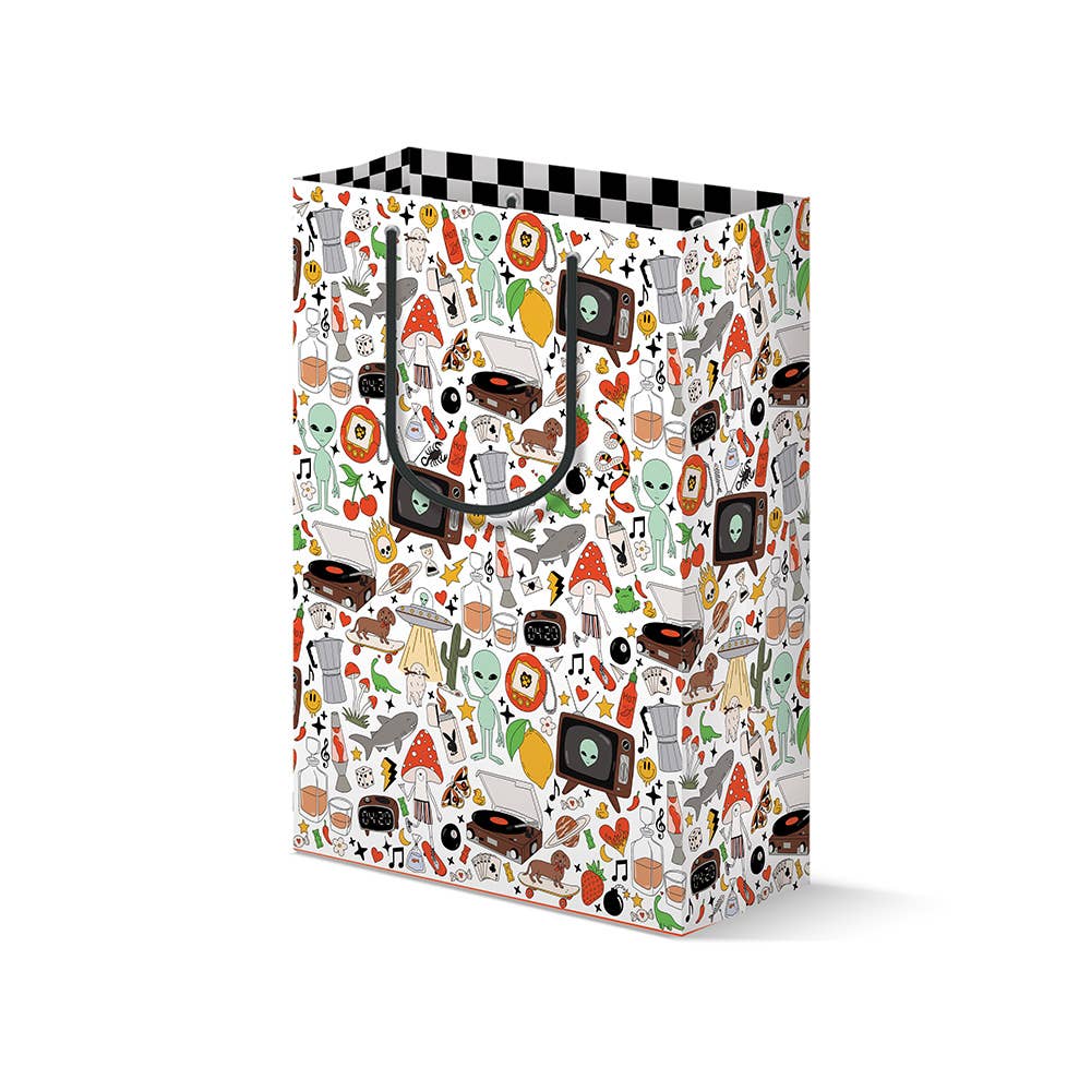 Illustrating Amy - Retro Print Gift Bag