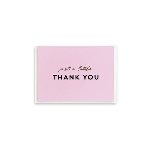 Dahlia Press - Little Thank You - Enclosure Greeting Card