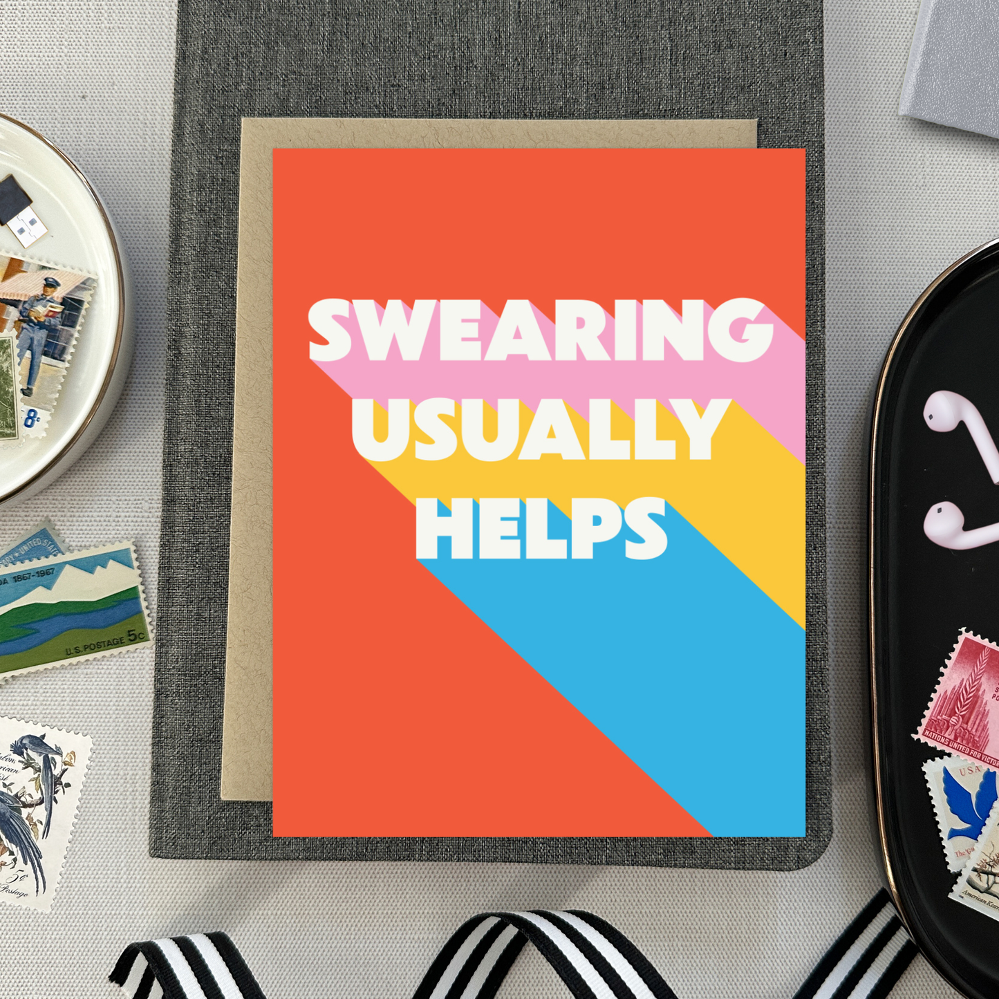 Barone and Co. - Swearing Helps Card