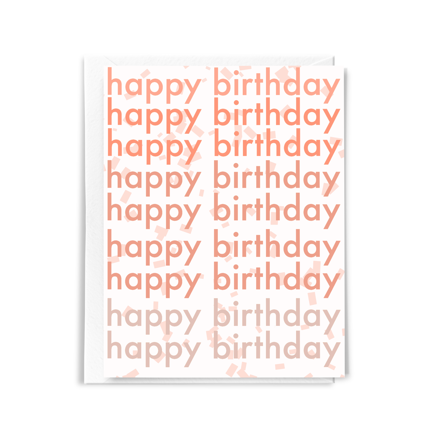 JJ Paperie & Co - Modern Happy Birthday Card | Happy Birthday Greeting Card