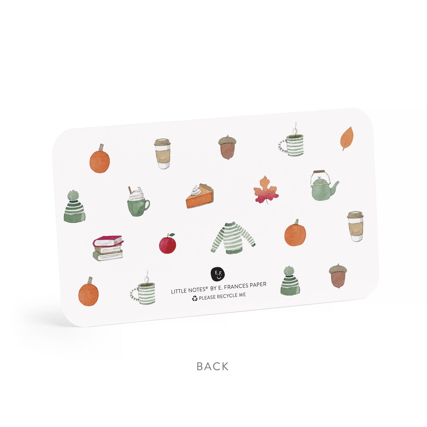 E. Frances Paper - Crisp & Cozy Little Notes® | Fall & Autumn Mini Notecards